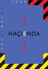 HACIENDA FIRST BIRTHDAY POSTER - MANCHESTER CLUB - A0 POSTER