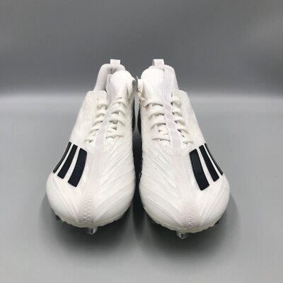 Adidas Men's Size 9.5 Adizero Molded Football Cleats GX4049 White