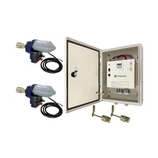 UYGALAXY Top Roll Up Motor System, 2 Pack Electric Greenhouse Film Roll Up Mo...