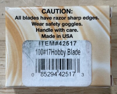 ProEdge 42517 - #17 Small Chisel Replacement Blade, 3/8'', Pack of 100