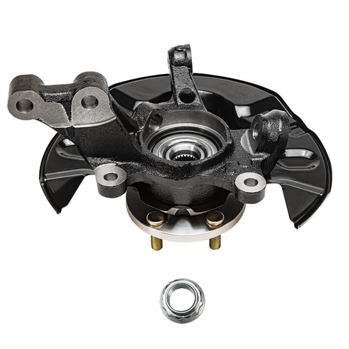 Pair Front Steering Knuckle+Wheel Hub Bearing for 2003 2004-2008 Toyota Corolla - Picture 3 of 10