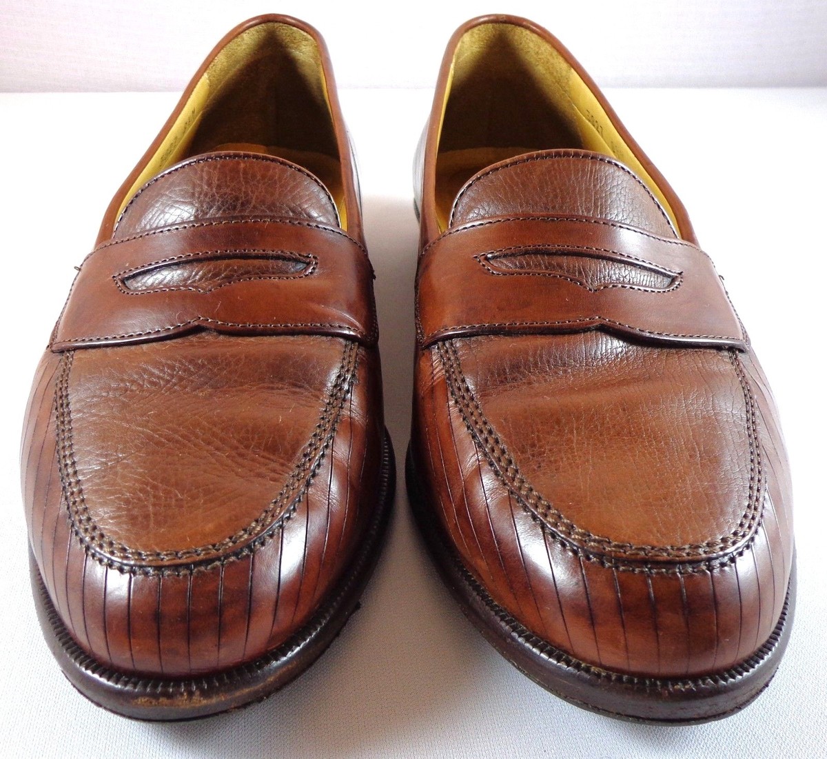 Cole Haan Bragano Loafer Mens Brown Leather Made in Italy  display picture 1