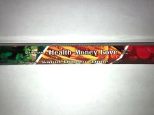 DARSHAN INCENSE STICKS 20 PER BOX FOR HEALTH MONEY & LOVE (SALUD DINERO AMOR)