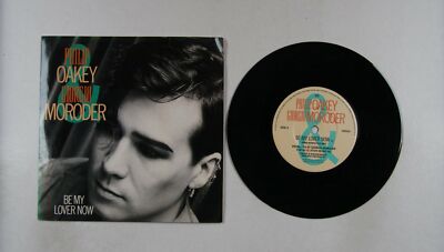 Philip Oakey & Giorgio Moroder Be My Lover Now UK 7in 1985 Human League