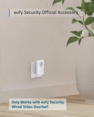 Eufy Security Video Doorbell Chime, Add-On Chime, Requires Eufy Security Video D - Picture 2 of 12