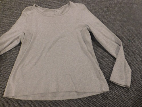 White Stag Womens Shirt Large Gray pullover stretch - Picture 3 of 11