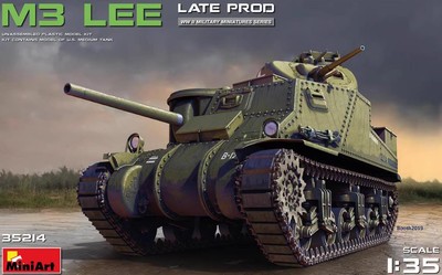 MINIART 35214 1/35 Scale M3 Lee Late Production Model Kit