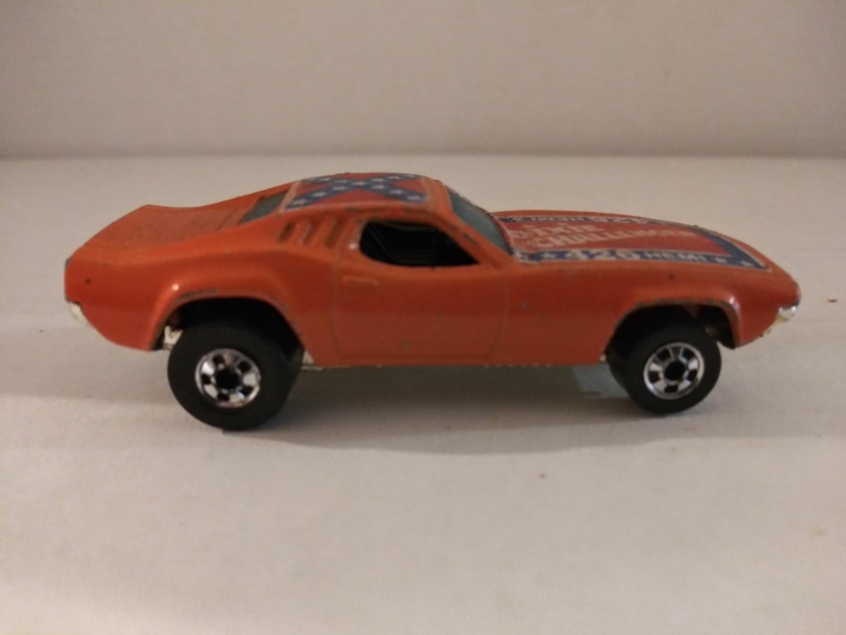 旧いホットウィール　Hot Wheels Dixie Challenger Hot Wheels Dodge Dixie Challenger 426 Hemi 1970 Orange