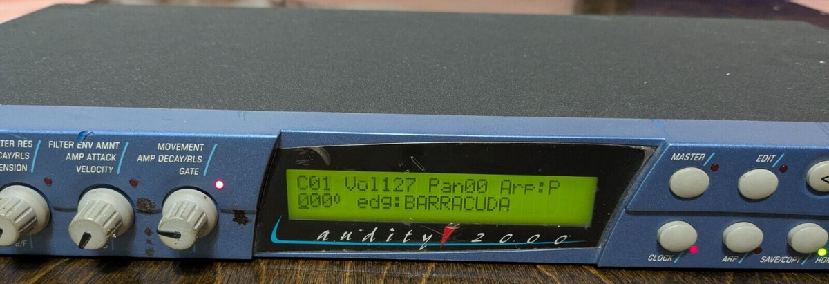 鍵盤楽器 E-mu Audity2000 1円～】E-MU Audity 2000 Sound Module 音源モジュール シンセサイザー