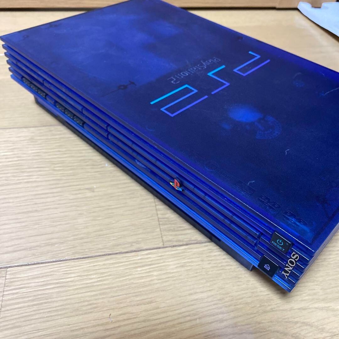 PlayStation2本体 PS2 OCEAN BLUE Console System Made in Japan SCPH-37000 L