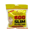NEW 1 2 4 10 600 Palmer Slim Filter Tips 600 Per Pack