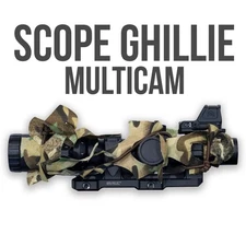 Scope Scrim Ghillie - Multicam M81 Flecktarn Snow