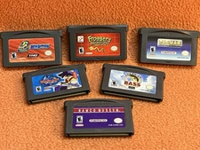 Authentic Nintendo Game Boy Advance Lot Namco Pac Man Frogger & More!