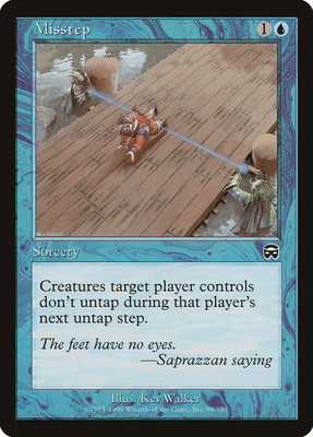 Magic the Gathering (mtg): MMQ: Misstep