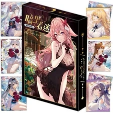 Goddess Anime Spicy Waifu 5 Card Blind Box Sealed Secretly Fascinated Charm