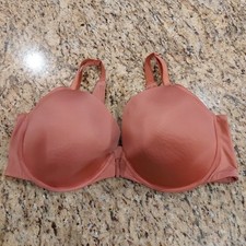 TORRID PERFECT T-SHIRT FRONT-CLOSE LIGHTLY LINED Bra Roan/Rust Size 40DD Adj Str