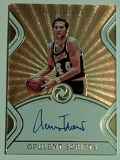 2018-19 Panini Opulance Opulent Scripts Auto Jerry West #25/25 On Card Beauty!!!