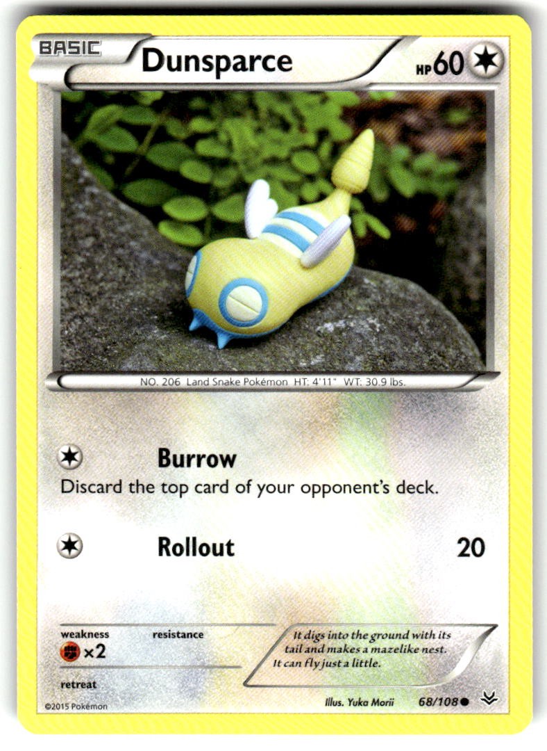 Dunsparce Common Roaring Skies 68/108 NM