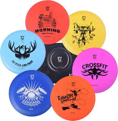 Disc Golf Set Disc Golf Starter Set of 6 Piece