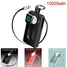 Power Bank 10000mAh Charging Portable External Battery Backup For Apple Watch