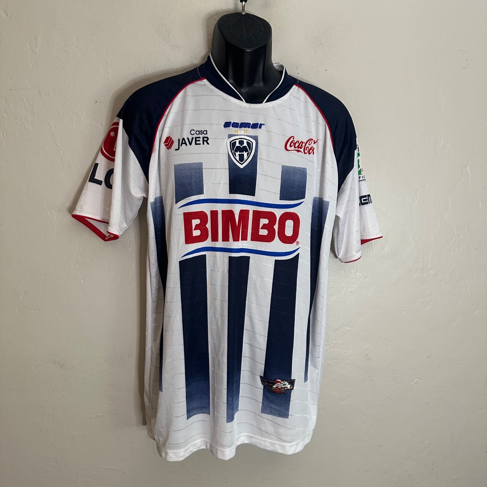 Agmar Mexican Soccer Jersey 21" armpit to armpit Poly blend No size or fabric