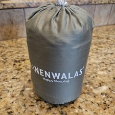 LINENWALAS King Fitted Sheet 100 Organic Tencel Antimicrobial Box7 