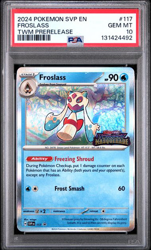 Froslass graded PSA 10 for sale on eBay