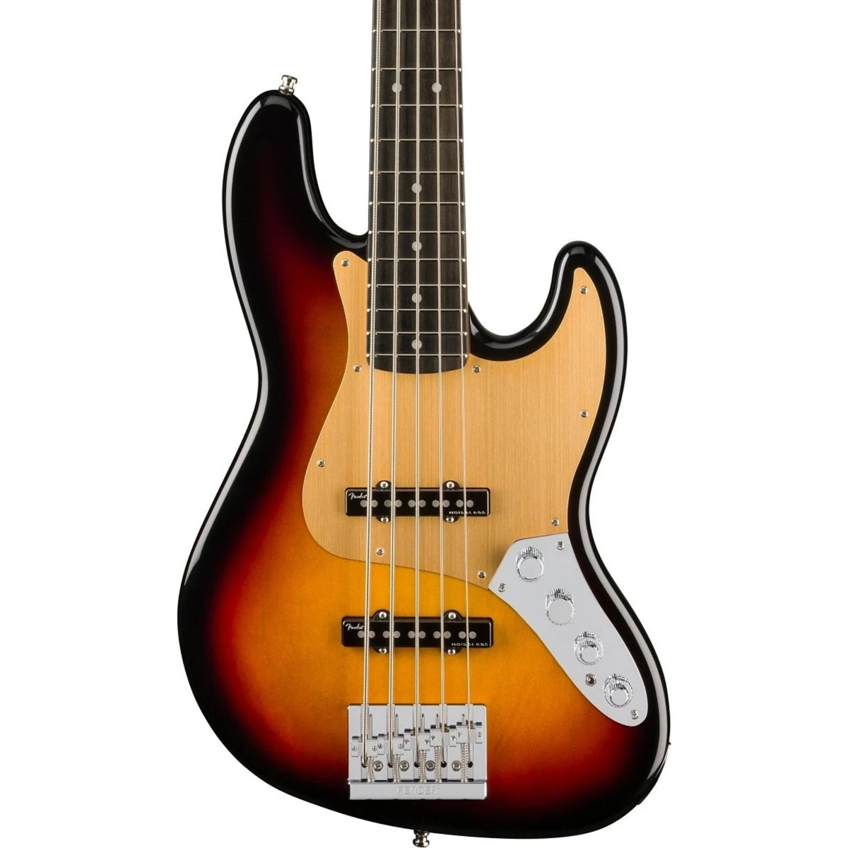 Fender American Ultra II Jazz Bass V 5-String, Ebony Fingerboard