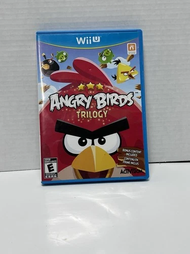 Angry Birds Trilogy (Nintendo Wii U, 2013) CIB COMPLETE