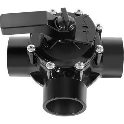 4715 Jandy 3-Port 1-1/2'' to 2'' Positive Seal NeverLube Diverter Valve Pool Spa