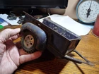 Vintage 1950s Tonka Toys Pressed Steel Blue Utility Trailer – Original Paint