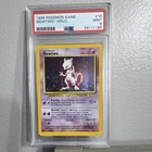 Pokémon TCG Base Set Mewtwo 10/102 Holo Rare PSA 9 English 1999 Age 6+