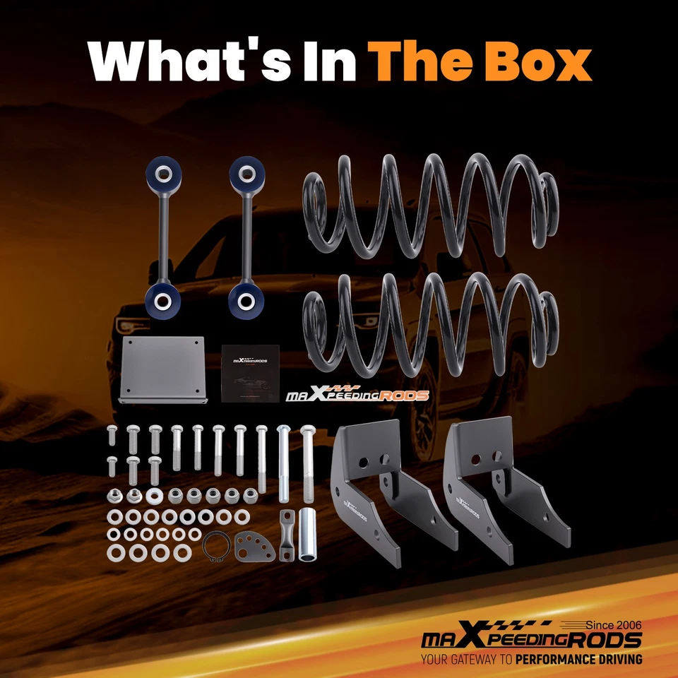 Kit de resortes de caída de 2" de alta resistencia para Cadillac Escalade GMC Yukon 2007-2014 Foto 4 de 4