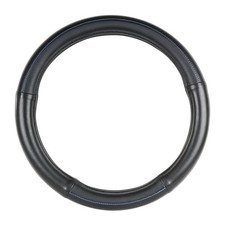 GG Grand General 54031 Black w/blue stitching Steerling Wheel Cover thumbnail