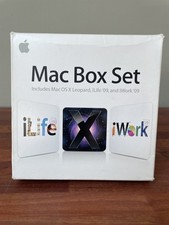 Apple Mac Box Set Snow Leopard 10.6 iLife 09 iWork 09  Complete 3 DVDs