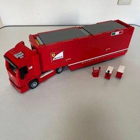LEGO SPEED CHAMPIONS F14 T & Scuderia Ferrari Truck 75913 Used W/Manual As Is