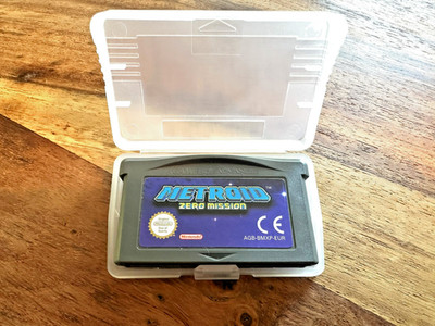 Metroid: Zero Mission (Game Boy Advance) - GBA - Top Label - EUR Version