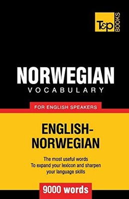 Norwegian vocabulary for English spea... by Taranov, Andrey Paperback / softback