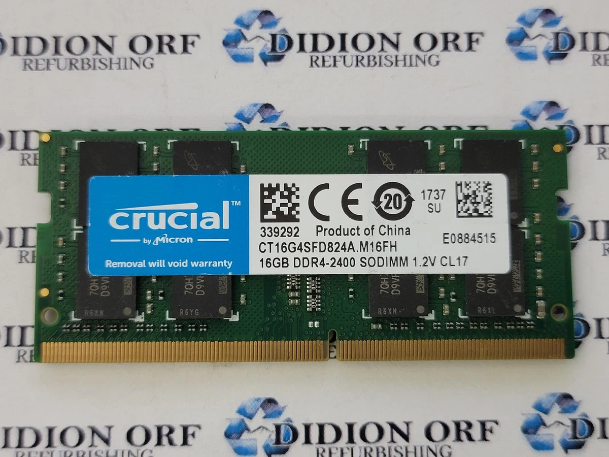 Crucial PC4-19200 (DDR4-2400) Bus Speed Computer RAM 16 GB
