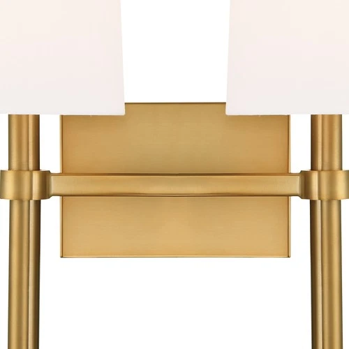 Crystorama Lighting Group BRO-452 Bromley 2 Light 18" Tall Wall - Gold - Picture 3 of 12