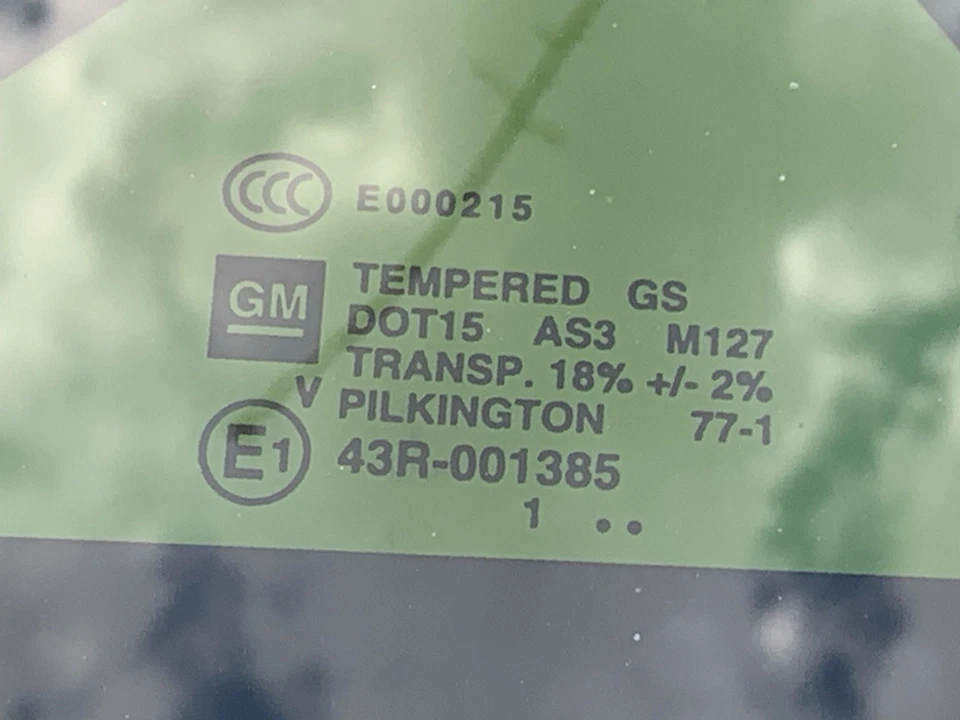 2011-2015 Kia OPTIMA передний одиночный люк стекло Moonroof заводской OEM #43R-001385 - Изображение 4 из 4