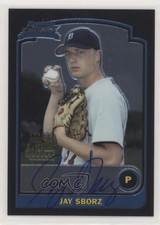 2003 Bowman Draft Chrome Jay Sborz #BDP169 Auto qc1