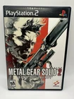 Metal Gear Solid 2: Sons of Liberty PlayStation 2 PS2 CIB Tested Working