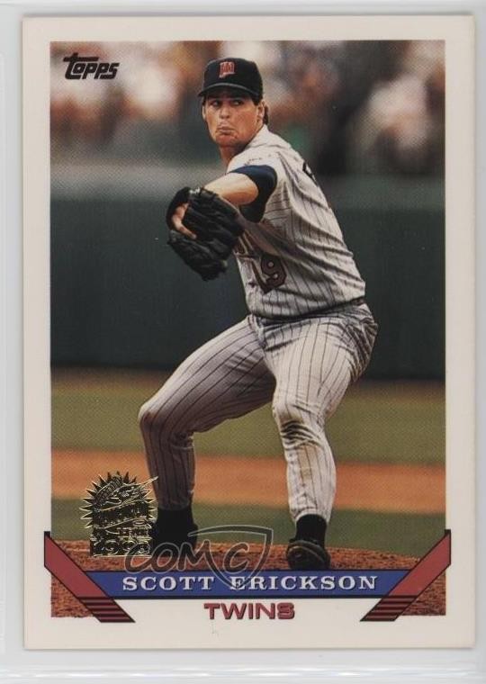 1993 Topps Inaugural Florida Marlins Scott Erickson #90 0au4