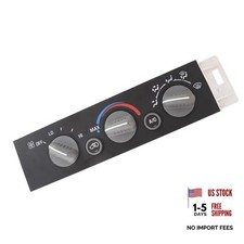 A/C Heater Control Panel w/Rear Window Defogger Replacement for K1500 K2500