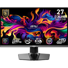 MSI MPG 272URX QD 27" QD-OLED 4K UHD 240Hz 0.03ms Gaming Monitor 9S6-3CD79A-017