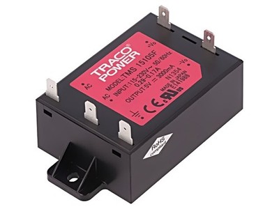 TMS 15105F Netzteil: Impuls für den Einbau 15W 5VDC 2A 84x45x24mm TMS 15 TRACO P