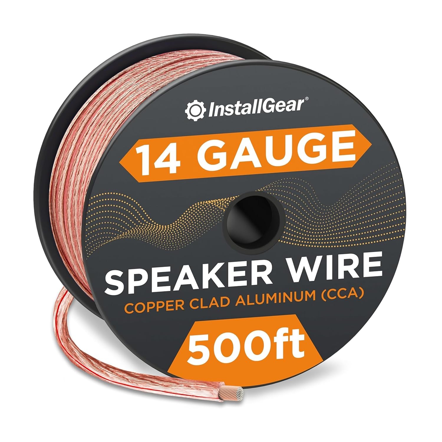 14 Gauge 500ft Speaker Wire for Car, Home Theater, Surround 