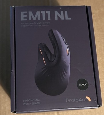 Protoarc Ergonomic Mouse, Em11 Nl Bluetooth Rechargeable Wireless Vertical