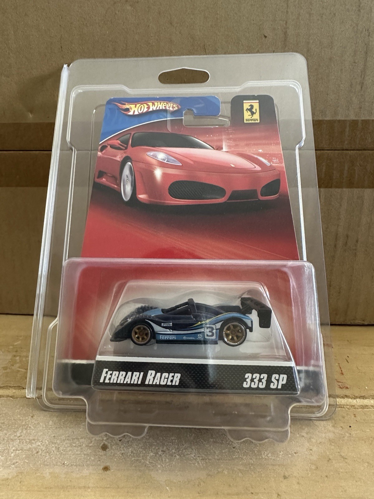 Hot Wheels Ferrari Racer Ferrari 333 SP with Protector